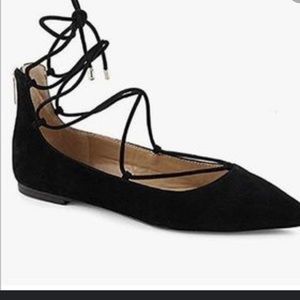 Vince Camuto lace up flats